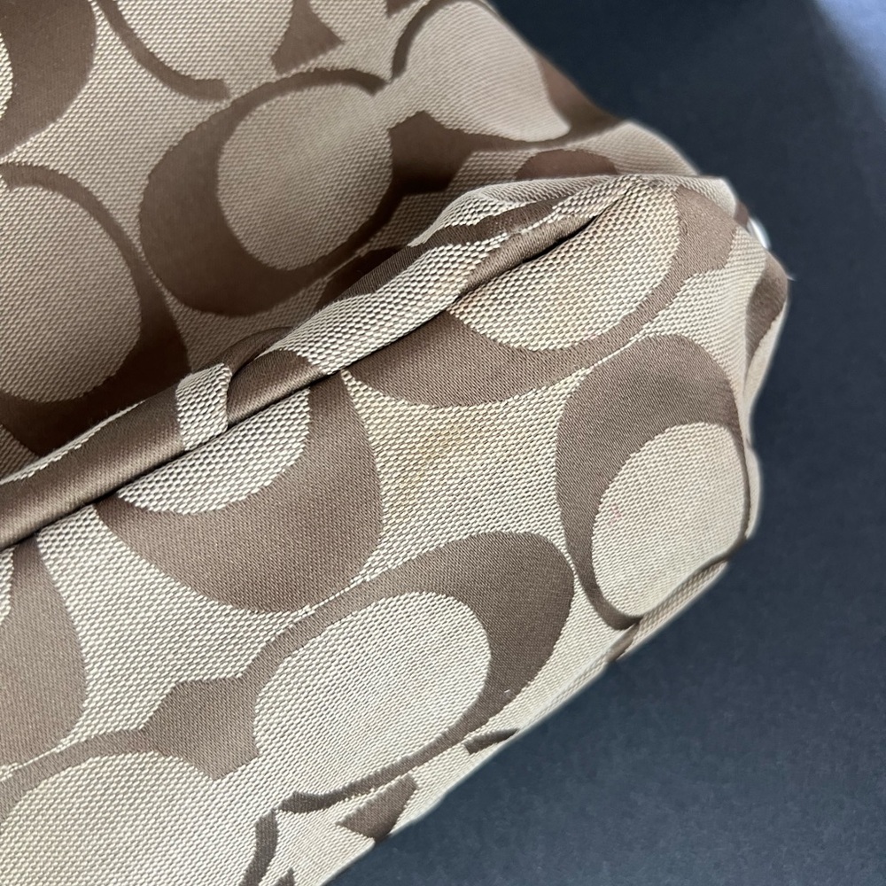coach signature handbags Brown Preloved - Picture 4 of 9